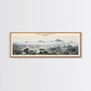 Palenque COUNTRY | Framed Travel Poster Canvas Print | Trendy Wall Art | Watercolor Painting | Living Room Art | Unique Art