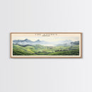 The Azores Framed Canvas Print Travel Poster | Wall Art | Home Decor | Gift For Travel Lover | Wall Hanging | Original Art