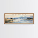 The Danube Delta Travel Poster Print, Framed Canvas Wall Art, Metal Wall Art, COUNTRY art, Gift For Him, Travel Wall Art, Travel Lover Gift