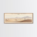The Sahara Desert Framed Canvas Print Travel Poster | Wall Art | Home Decor | Gift For Travel Lover | Wall Hanging | Original Art