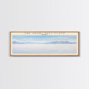 The Uyuni Salt Flats COUNTRY | Framed Travel Poster Canvas Print | Trendy Wall Art | Watercolor Painting | Living Room Art | Unique Art