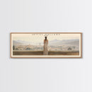Uffizi Gallery Travel Print Wall Art, Travel Poster Print, Retro Style COUNTRY Home Decor, Wall Hanging, Travel Gift Idea, Unique Metal Art