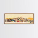 Andulo, Angola Travel Poster Panoramic Canvas Print, Andulo, Angola Painting, Angola Art, Andulo Travel Art, Guest Room Painting