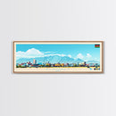 El-Obeid,  Sudan Travel Poster Panoramic Canvas Print, El-Obeid,  Sudan Painting,  Sudan Art, El-Obeid Travel Art, Guest Room Painting