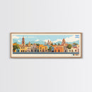 San Luis, Argentina Panoramic Travel Poster Canvas Print, San Luis, Argentina Painting, Argentina Art, San Luis Travel Art, Guest Room Painting