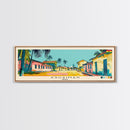 Ashaiman, Ghana Panoramic Canvas Print, Ashaiman, Ghana Painting, Ghana Art, Ashaiman Travel Poster, Travel Art, Guest Room Painting
