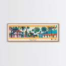 Divo, Ivory Coast Panoramic Canvas Print, Divo, Ivory Coast Painting, Ivory Coast Art, Divo Travel Poster, Travel Art, Living Room Painting