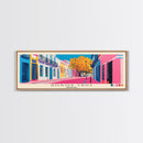 Godoy Cruz, Argentina Panoramic Canvas Print, Godoy Cruz, Argentina Painting, Argentina Art, Godoy Cruz Travel Poster, Travel Art, Guest Room Painting