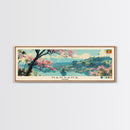 Nansana, Uganda Panoramic Canvas Print, Nansana, Uganda Painting, Uganda Art, Nansana Travel Poster, Travel Art, Guest Room Painting