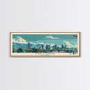 Pretoria, South Africa Panoramic Canvas Print, Pretoria, South Africa Painting, South Africa Art, Pretoria Travel Poster, Travel Art, Guest Room Painting