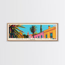 Santa Fe de la Vera Cruz, Argentina Panoramic Canvas Print, Santa Fe de la Vera Cruz, Argentina Painting, Argentina Art, Santa Fe de la Vera Cruz Travel Poster, Travel Art, Guest Room Painting