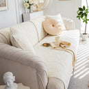 Cotton Quilted Sofa Cover, Non-Slip Couch Protector Fits Backrest, Seat & Armrest