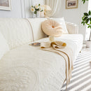 Cotton Quilted Sofa Cover, Non-Slip Couch Protector Fits Backrest, Seat & Armrest