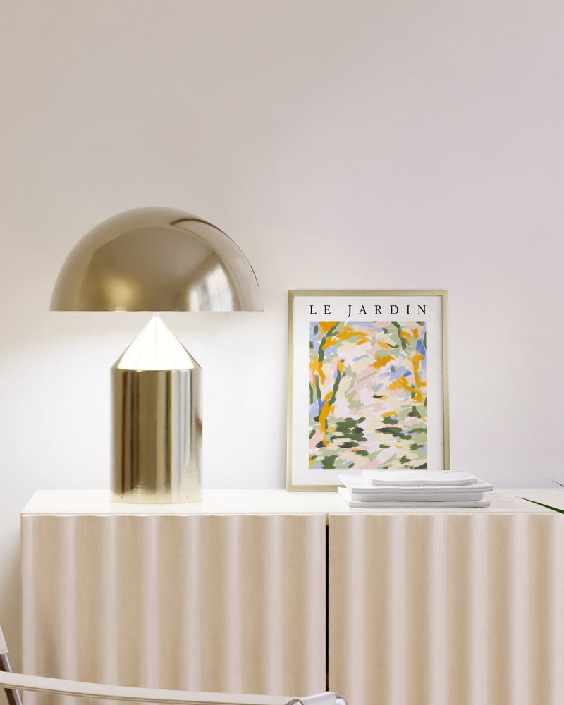 8x10, Gold Aluminum Plexi Frame