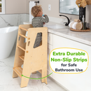 Adjustable Toddler Kitchen Tower with Safety Bars by Ocodile.com