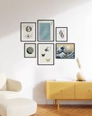 Great wave gallery wall