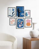 Evil eye gallery wall