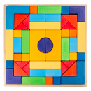 **Pre-order (Ships in 2-3 Weeks)**46 Pcs STAINED Large Basic II Building Block Set with Storage Tray
