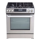 Rangaire 30" Gas Range Self-cleaning Air Fry True Convection Oven Slide-in Stainless Steel RRG303GS