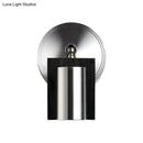 GobekUsa 1-Light Bedroom Wall Sconce in Black with Metal Shade – Warm/White Lighting