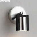 GobekUsa 1-Light Bedroom Wall Sconce in Black with Metal Shade – Warm/White Lighting