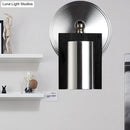 GobekUsa 1-Light Bedroom Wall Sconce in Black with Metal Shade – Warm/White Lighting