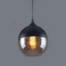 GobekUsa 1 Light Pendant Lighting Retro Industrial Style Glass Pendant Ceiling Lights for Restaurant