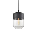 GobekUsa 1 Light Pendant Lighting Retro Industrial Style Glass Pendant Ceiling Lights for Restaurant