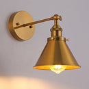 1-Light Rhem Brass Wall Sconce Light