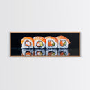 Kitchen Wall Art Home Decor, Dining Room Art, Painting of Sushi Canvas Print, Modern Art, Eclectic Kitchen Decor, Modern Kitchen