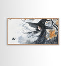 Wabi Sabi Witch - Framed Canvas Print - Eclectic Home Decor - Witchy Wall Art
