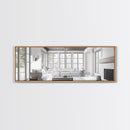 Extra Wide Canvas Print Living Room Art Modern Wabi Sabi Art Panoramic Neutral Design Rustic Farmhouse Minimalist Wall Decor