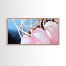 Basketball Hoop, Sports Aesthetic Art, Modern Minimalist Print, Framed Canvas Print, Boys Room Decor, Gym Wall Art, Sporty Home Decor