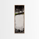 Abstract, Minimalist, Canvas Print, Black and White Wall Art, Contemporary Painting, Office Wall Decor, Monochrome Art, Living Room Art