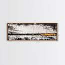 Mountain Fog, Black and White, Minimalist Wall Art, Canvas Print, Misty Hills, Dramatic Nature Scene, Office Wall Art, Tranquil Home Decor