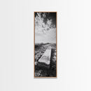 Abandoned Gravestone, Historic Cemetery, Gothic Vibes, Moody Decor, Framed Canvas Print, Halloween Art, Fall Living Room Art, Living Room Art