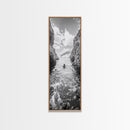 Ocean Escape, Cliff Swim, Travel Photography, Freedom Moment, Canvas Print, Minimalist Wall Art, Bathroom Decor, Beach House Art