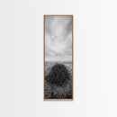 Drift Bundle, Desert Shore, Coastal Minimal, Framed Canvas Print, Moody Beach Photography, Boho Wall Decor, Autumn Entryway Art