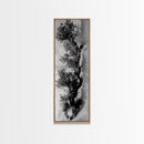 Lone Tree, Desert Strength, Abstract Nature, Surreal Landscape, Moody Tones, Canvas Print, Meditation Space Wall Art, Zen Vibe