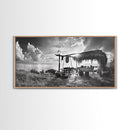 Beach Shack, Driftwood Table, Seaside Shelter, Sun Rays, Canvas Print, Rustic Coastal Art, Boho Decor, Dining Room Wall Art, Cabin Wall Art