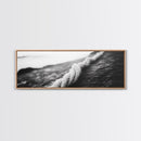 Rope Detail, Coastal Texture, Closeup Knot, Framed Canvas Print, Nautical Wall Decor, Minimalist Wall Art, Beach Home Accent, Ocean Print