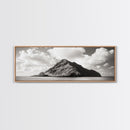 Tropical Island, Seascape Photography, Coastal Wall Art, Framed Canvas Print, Ocean Print, Minimalist Bedroom Art, Beach House Decor