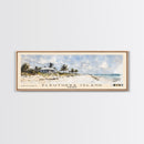 Eleuthera Island, Bahamas Watercolor Print, Vacation Gift, Bahamas Wall Art, Beach Painting, Beach Decor, Large Wall Art, Wood Frame Art