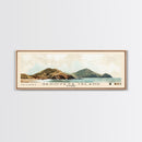 Genovesa Island, Ecuador Watercolor Beach Print, Vacation Gift, Ecuador Wall Art, Framed Canvas Print, Framed Beach Painting