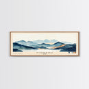 Honshu, Japan Watercolor Print, Vacation Gift, Japan Wall Art, Beach Painting, Beach Decor, Large Wall Art, Wood Frame Art