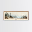 Isle Royale National Park, Michigan Watercolor Print, Vacation Gift, Michigan Wall Art, Beach Painting, Beach Decor, Large Wall Art, Wood Frame Art