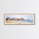 Julia Pfeiffer Burns State Park, California Watercolor Beach Print, Vacation Gift, California Wall Art, Framed Canvas Print, Framed Beach Painting