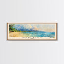 Negril Beach, Jamaica Watercolor Beach Print, Vacation Gift, Jamaica Wall Art, Beach Painting, Beach Decor, Beach Painting