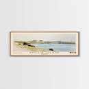 Phillip Island, Australia Watercolor Print, Vacation Gift, Australia Wall Art, Beach Painting, Beach Decor, Large Wall Art, Wood Frame Art