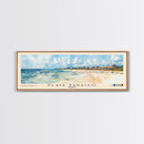 Playa Paraiso, Mexico Watercolor Beach Print, Vacation Gift, Mexico Wall Art, Beach Painting, Beach Decor, Beach Painting